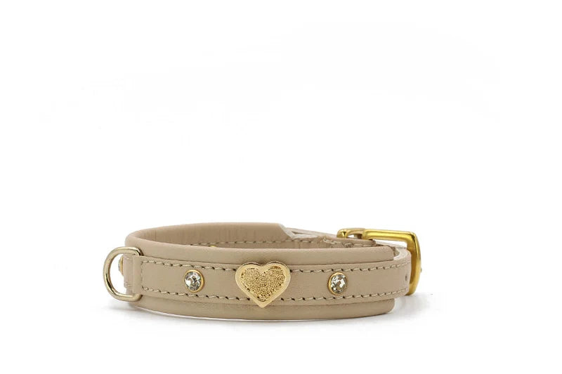 Kožený obojek Luxury Amour Mini