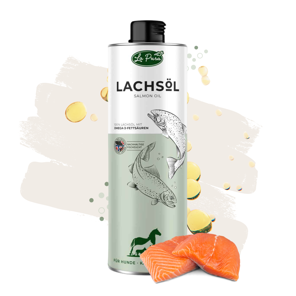 Lapura lososový olej pro psy 1000 ml