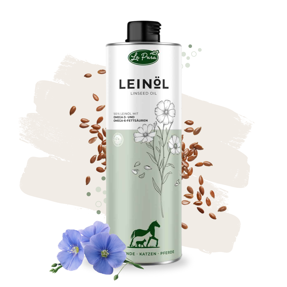 Lapura lněný olej pro psy 1000 ml