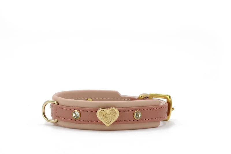 Kožený obojek Luxury Amour Mini