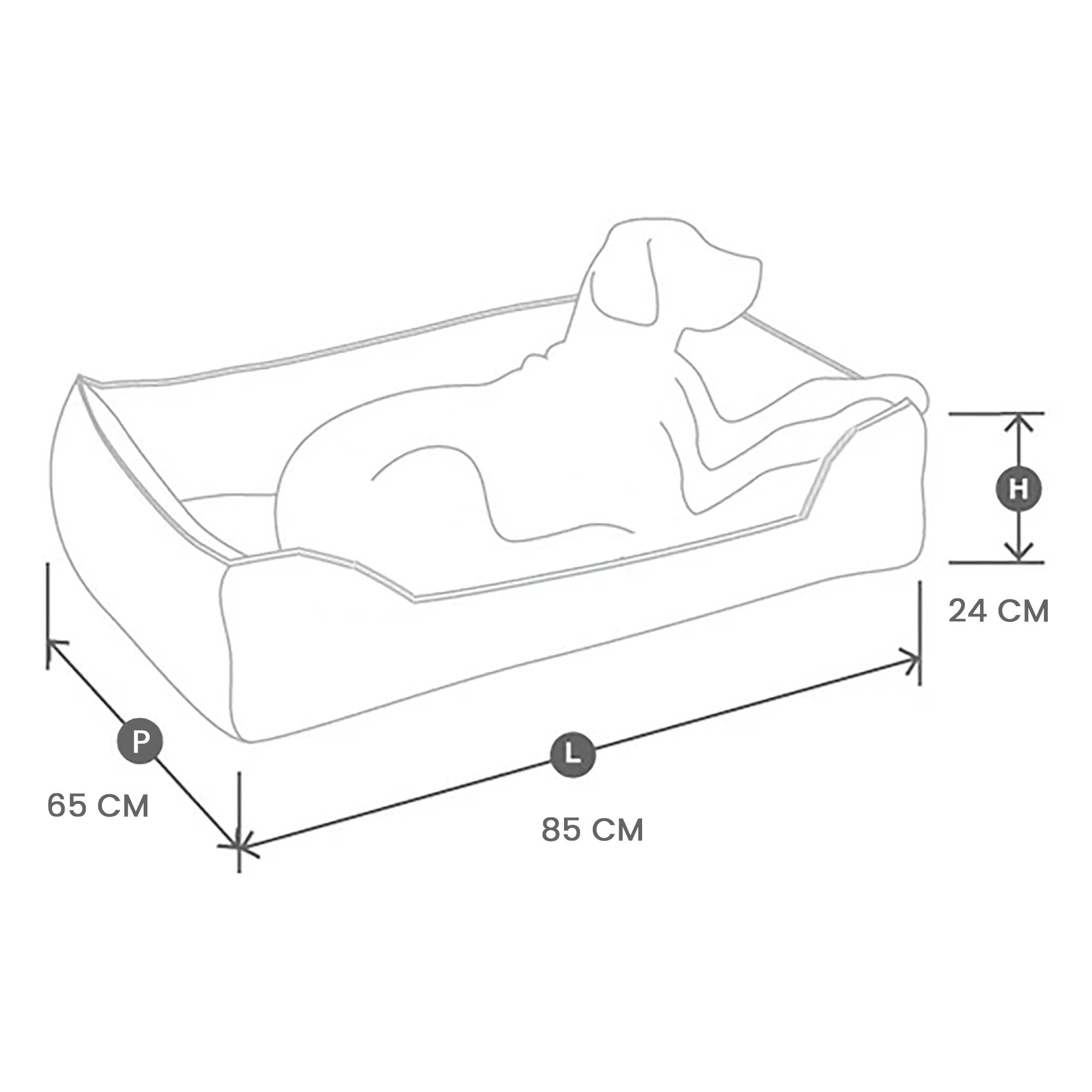 Ortopedický pelíšek Eiffel